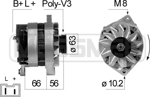 ERA 210092A - Ģenerators autospares.lv