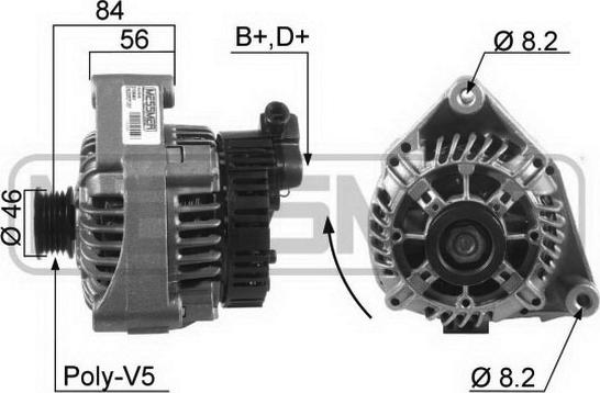 ERA 210040A - Ģenerators www.autospares.lv