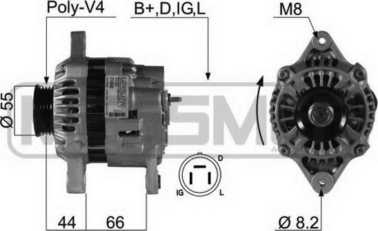 ERA 210048 - Alternator www.autospares.lv