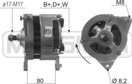 ERA 210043A - Ģenerators www.autospares.lv