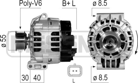 ERA 210051 - Ģenerators autospares.lv