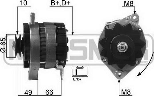 ERA 210058R - Ģenerators www.autospares.lv