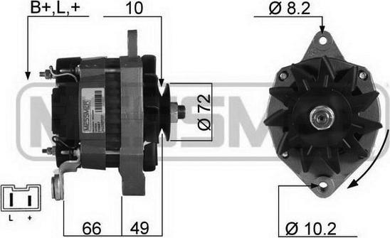 ERA 210057R - Ģenerators www.autospares.lv