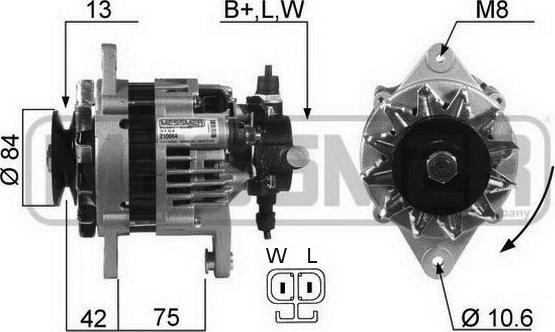 ERA 210064A - Ģenerators autospares.lv