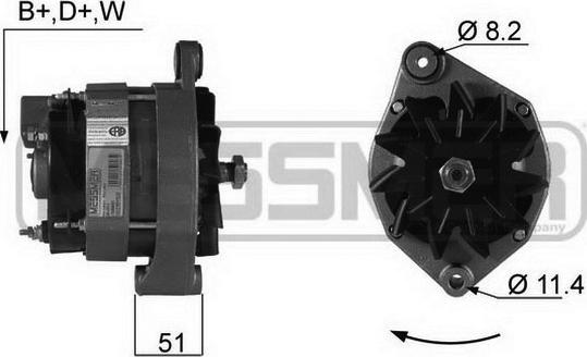 ERA 210008R - Alternator www.autospares.lv