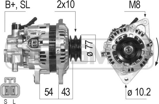 ERA 210018 - Ģenerators autospares.lv