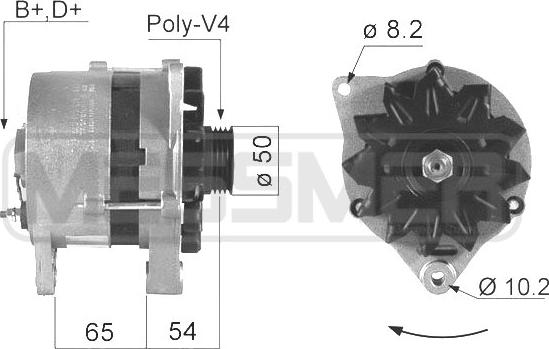 ERA 210017A - Alternator www.autospares.lv