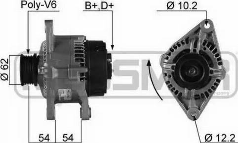 ERA 210034 - Генератор www.autospares.lv