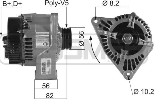 ERA 210036R - Alternator www.autospares.lv