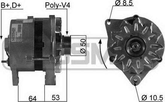 ERA 210038R - Alternator www.autospares.lv