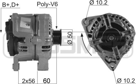 ERA 210037R - Ģenerators autospares.lv