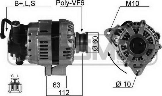 ERA 210024 - Alternator www.autospares.lv