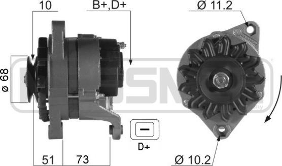 ERA 210028R - Генератор www.autospares.lv