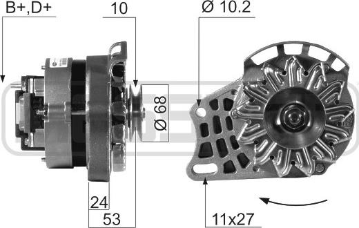 ERA 210023 - Ģenerators www.autospares.lv