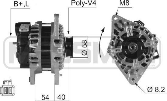 ERA 210022 - Alternator www.autospares.lv