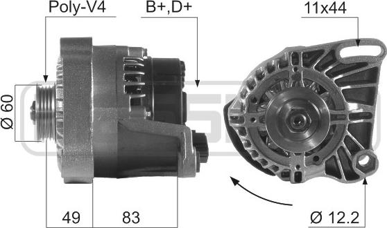 ERA 210027R - Ģenerators autospares.lv