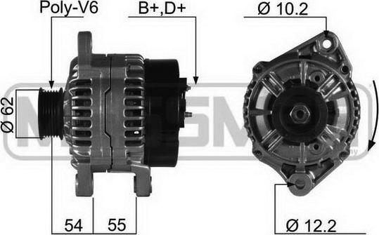 ERA 210075R - Ģenerators www.autospares.lv