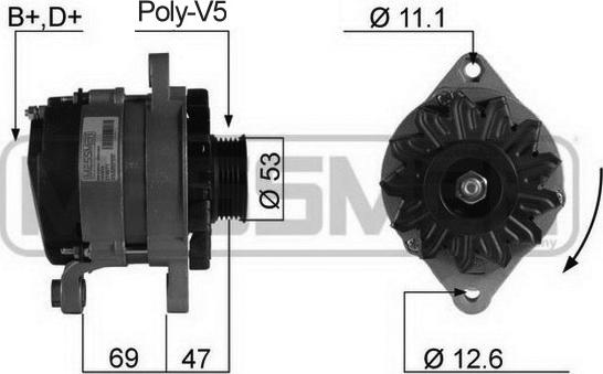 ERA 210071A - Ģenerators www.autospares.lv