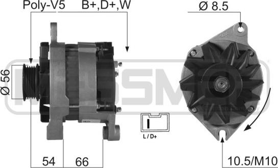 ERA 210197R - Ģenerators www.autospares.lv