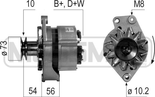 ERA 210141R - Ģenerators autospares.lv