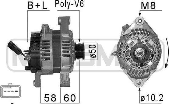 ERA 210100 - Ģenerators autospares.lv