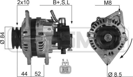 ERA 210114 - Генератор www.autospares.lv