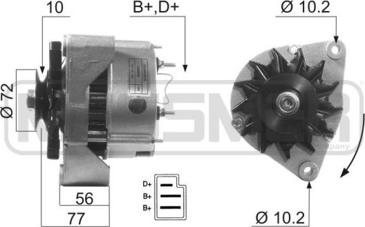 ERA 210111A - Генератор www.autospares.lv