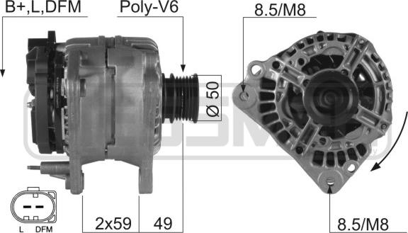 ERA 210138R - Ģenerators autospares.lv