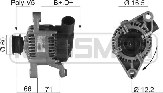 ERA 210177 - Alternator www.autospares.lv