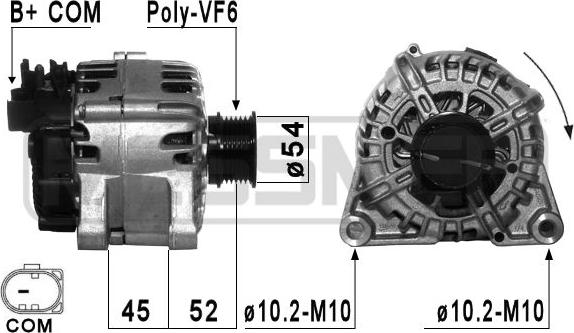 ERA 210860 - Ģenerators autospares.lv