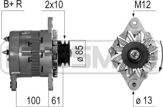 ERA 210811 - Ģenerators www.autospares.lv