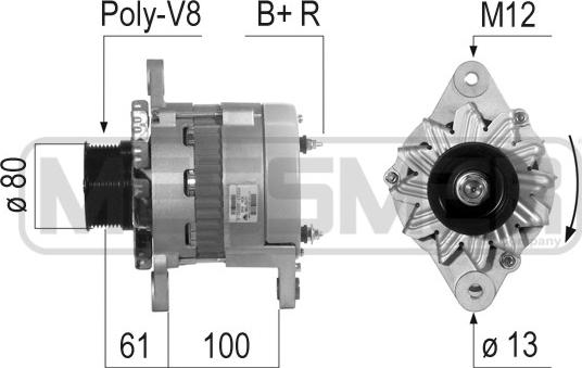 ERA 210812 - Ģenerators www.autospares.lv