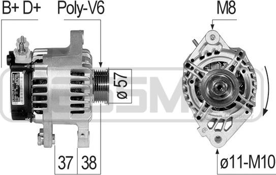 ERA 210830 - Ģenerators autospares.lv