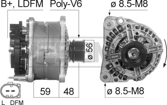 ERA 210823 - Ģenerators autospares.lv