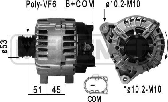 ERA 210877A - Ģenerators autospares.lv