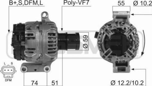 ERA 210399R - Ģenerators www.autospares.lv