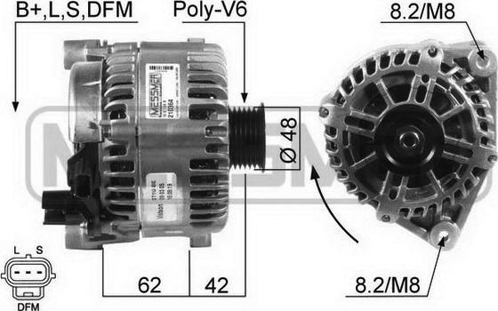 ERA 210364 - Ģenerators autospares.lv