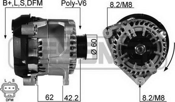 ERA 210365 - Alternator www.autospares.lv