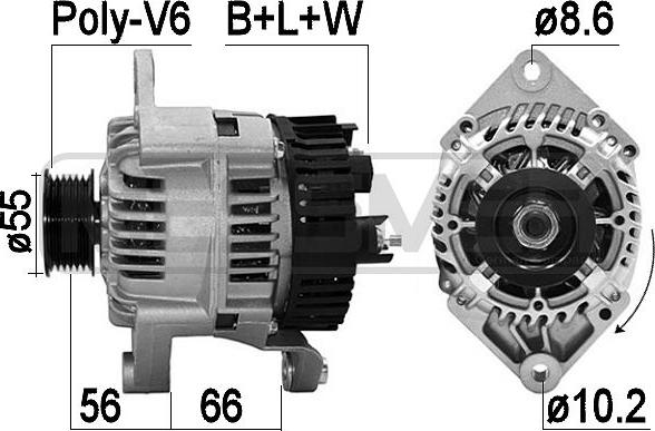 ERA 210368 - Ģenerators autospares.lv