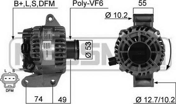 ERA 210362 - Генератор www.autospares.lv