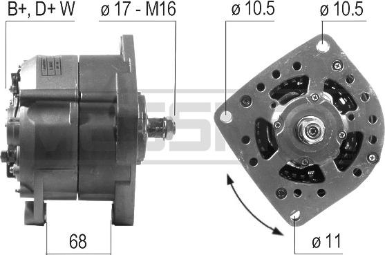 ERA 210301A - Ģenerators www.autospares.lv