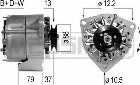 ERA 210314R - Ģenerators autospares.lv