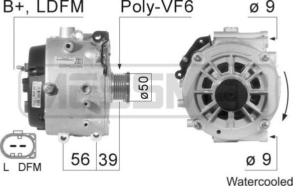 ERA 210383A - Alternator www.autospares.lv