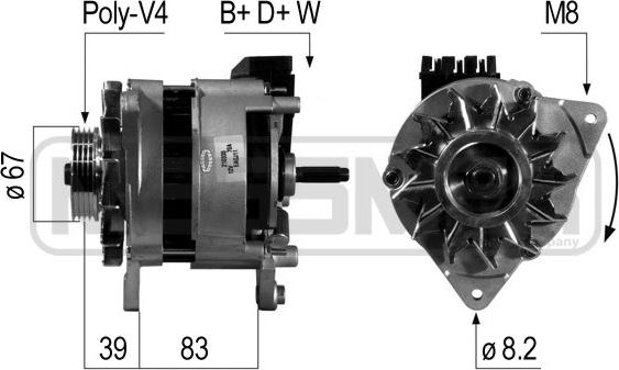 ERA 210335A - Ģenerators autospares.lv