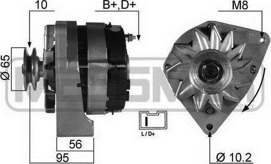 ERA 210336A - Alternator www.autospares.lv