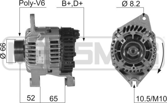 ERA 210338 - Alternator www.autospares.lv