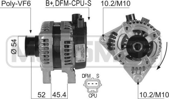 ERA 210323 - Ģenerators www.autospares.lv