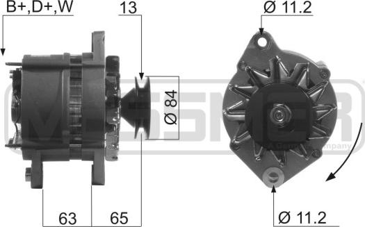 ERA 210299 - Генератор www.autospares.lv