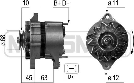 ERA 210295A - Генератор www.autospares.lv