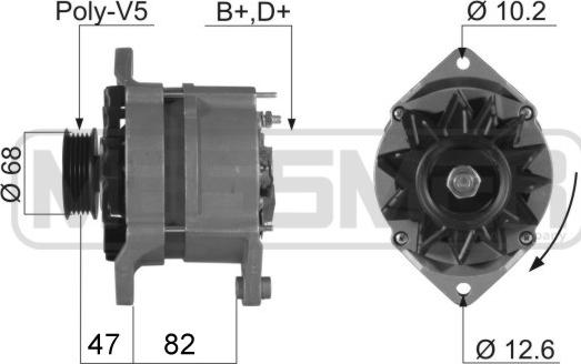 ERA 210240R - Ģenerators www.autospares.lv